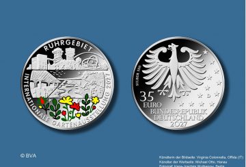35-Euro-Sammlermünze "Internationale Gartenausstellung 2027"