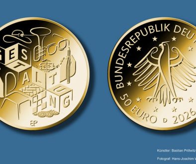 50-Euro-Sammlermünze „Gestaltung“ aus der Serie „Deutsches Handwerk“