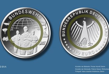 10-Euro-Sammlermünze "Bundeswehr"