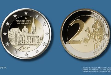 2-Euro-Sammlermünze 2027 Bundesländer II Nordrhein-Westfalen