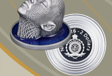 World Money Fair Award 2027 - Silbermünze August 2026 - Lady Waterfall - Power Coin
