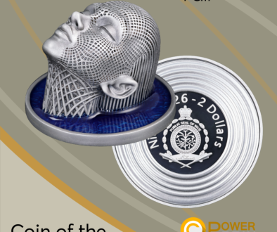 World Money Fair Award 2027 - Silbermünze August 2026 - Lady Waterfall - Power Coin